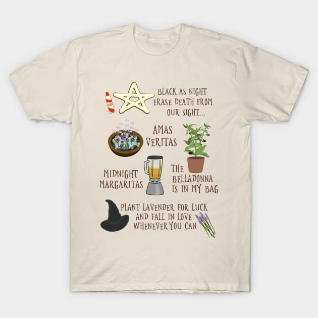 There's a little witch in all of us T-Shirt by Brunaesmanhott0